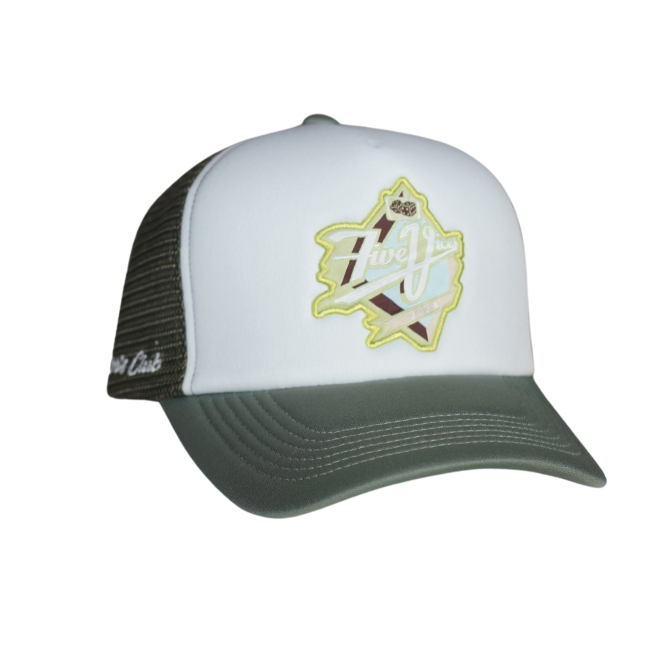 Walk Off Foam Trucker Snapback (Laurel Green)