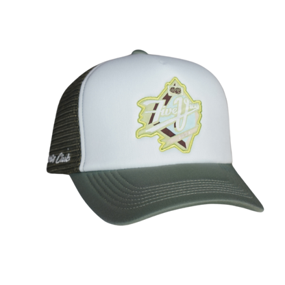 Walk Off Foam Trucker Snapback (Laurel Green)