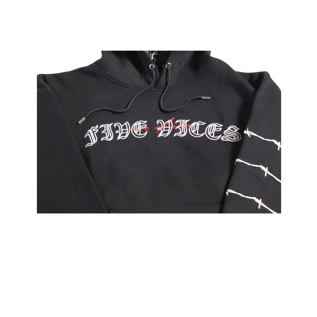 Tied to Habits Hoodie (Black)