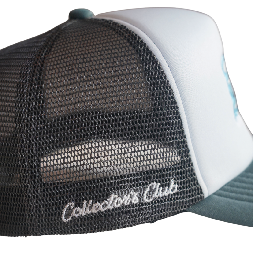 Walk Off Foam Trucker Snapback (Slate Blue)