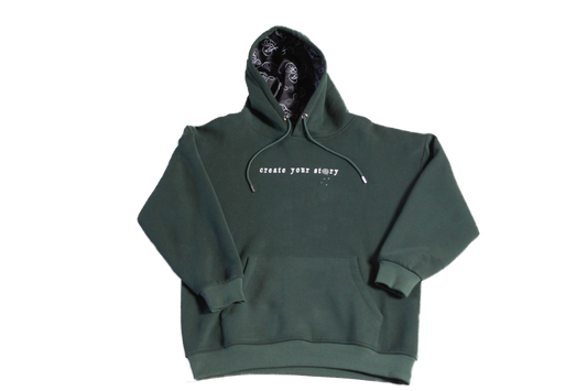 Create Your Story Hoodie (Forest Green)